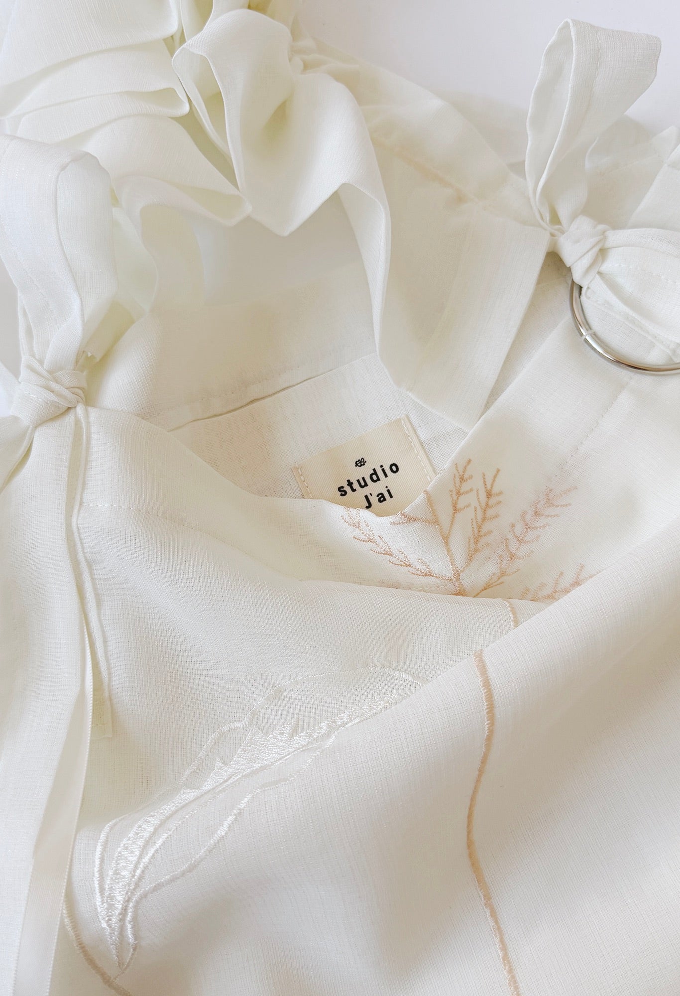 ALIYA TOTE - IVORY FLORAL