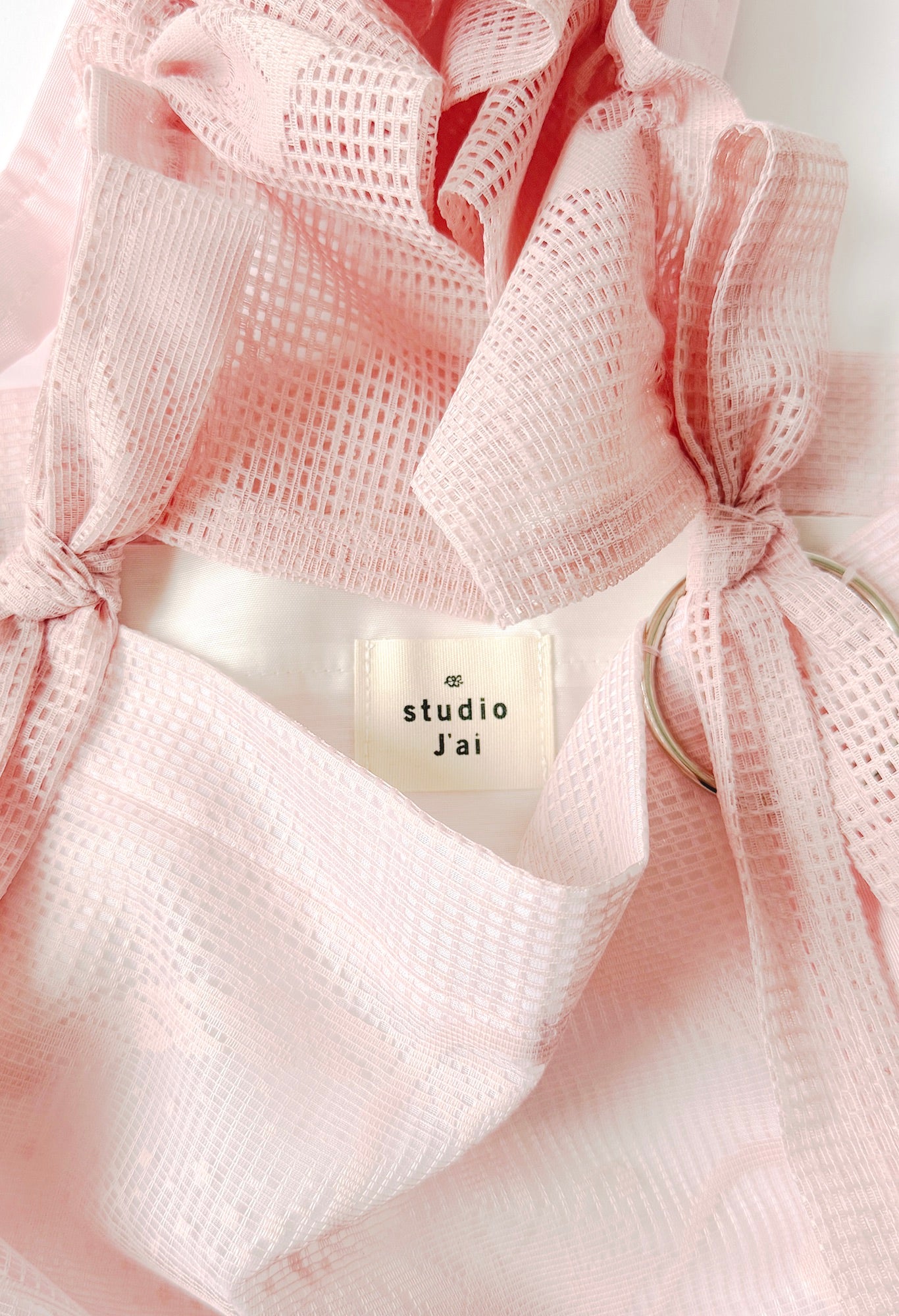 ALIYA TOTE - PINK LACE