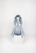 NANO ALIYA BAG - BLUE GRAY BANDANA PRINT