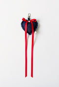 DENIM HEART CHARM - INDIGO