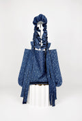 ALIYA TOTE - INDIGO CHAMBRAY