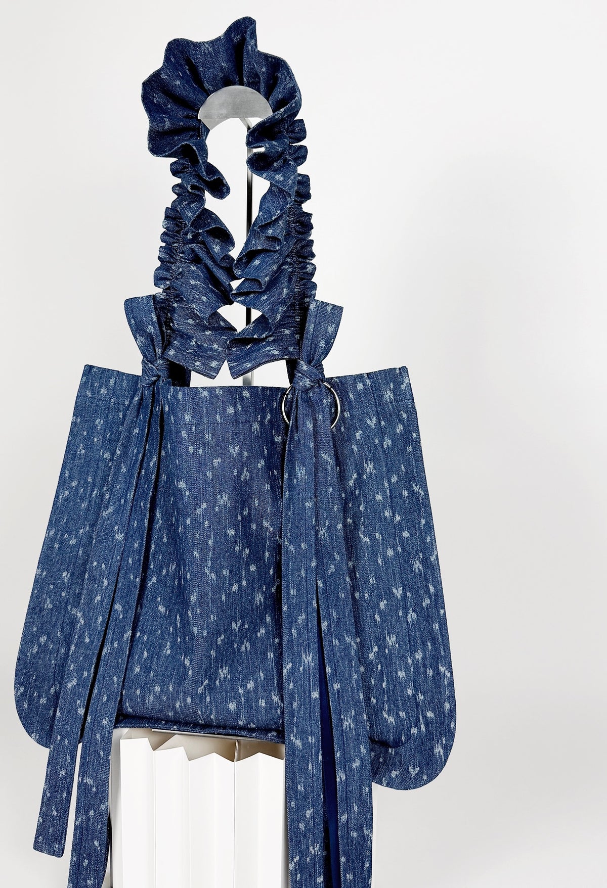 ALIYA TOTE - INDIGO CHAMBRAY