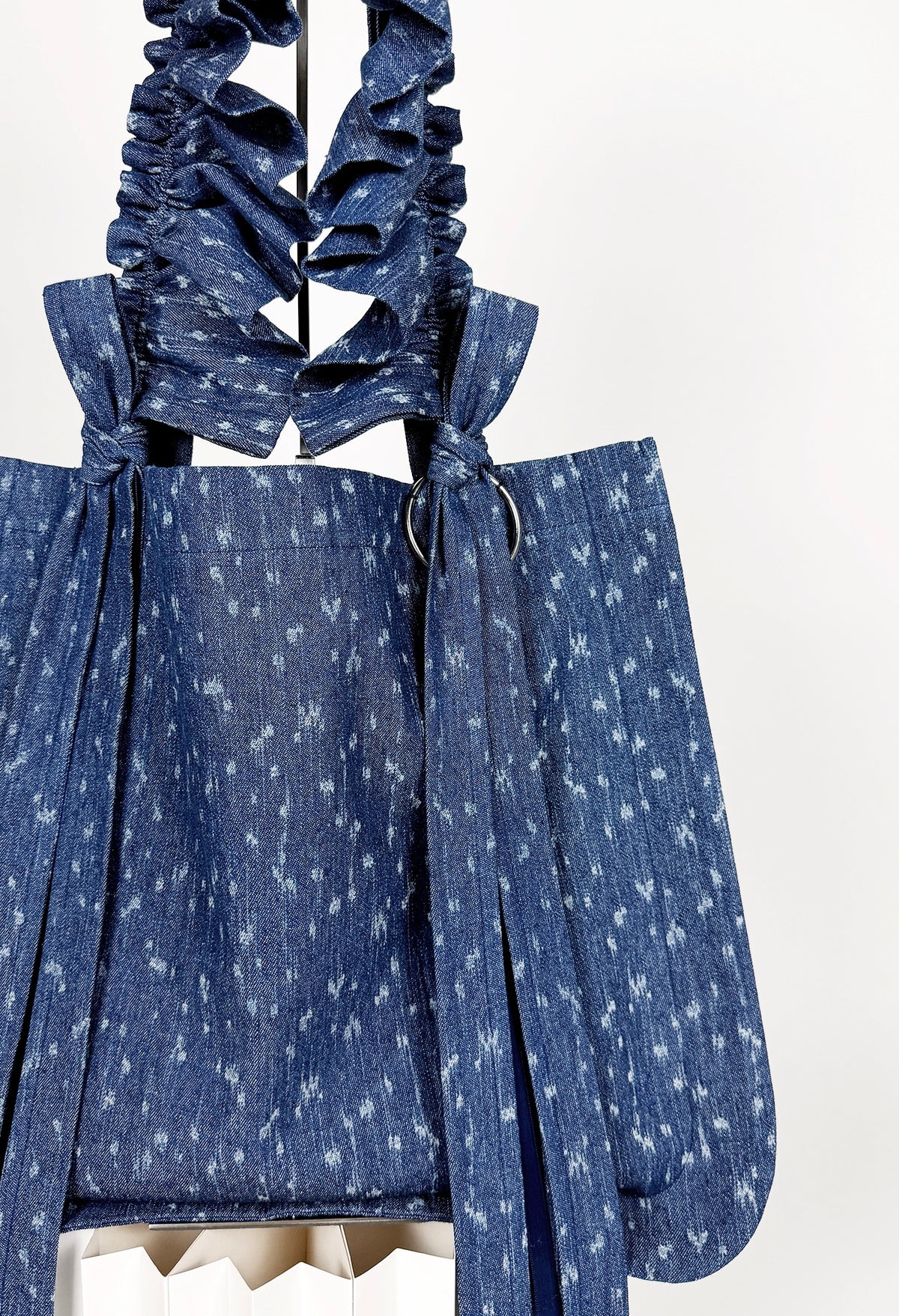 ALIYA TOTE - INDIGO CHAMBRAY
