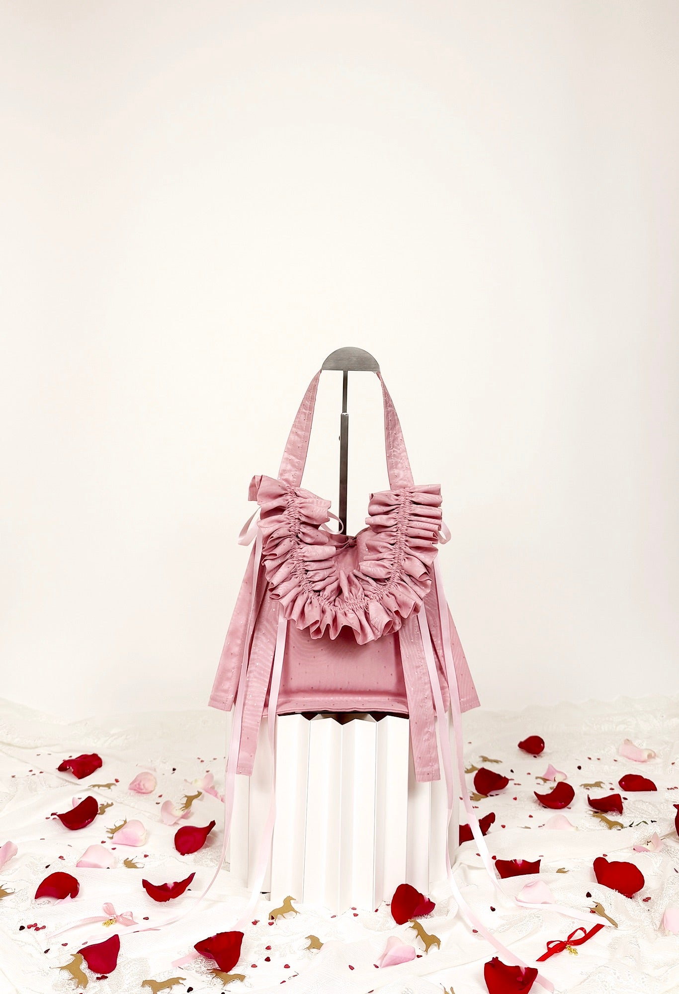 NANO ALIYA BAG - DUSTY PINK NYLON