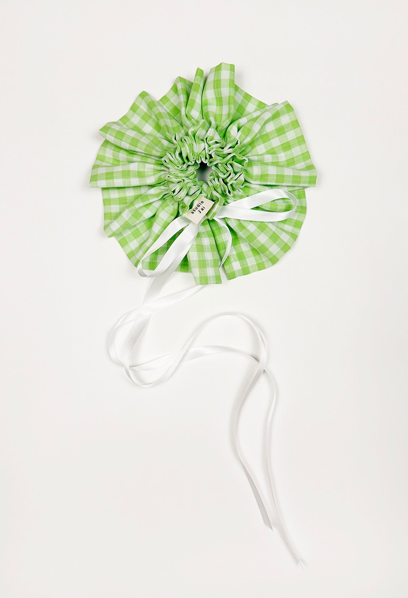 GINGHAM SCRUNCHIE
