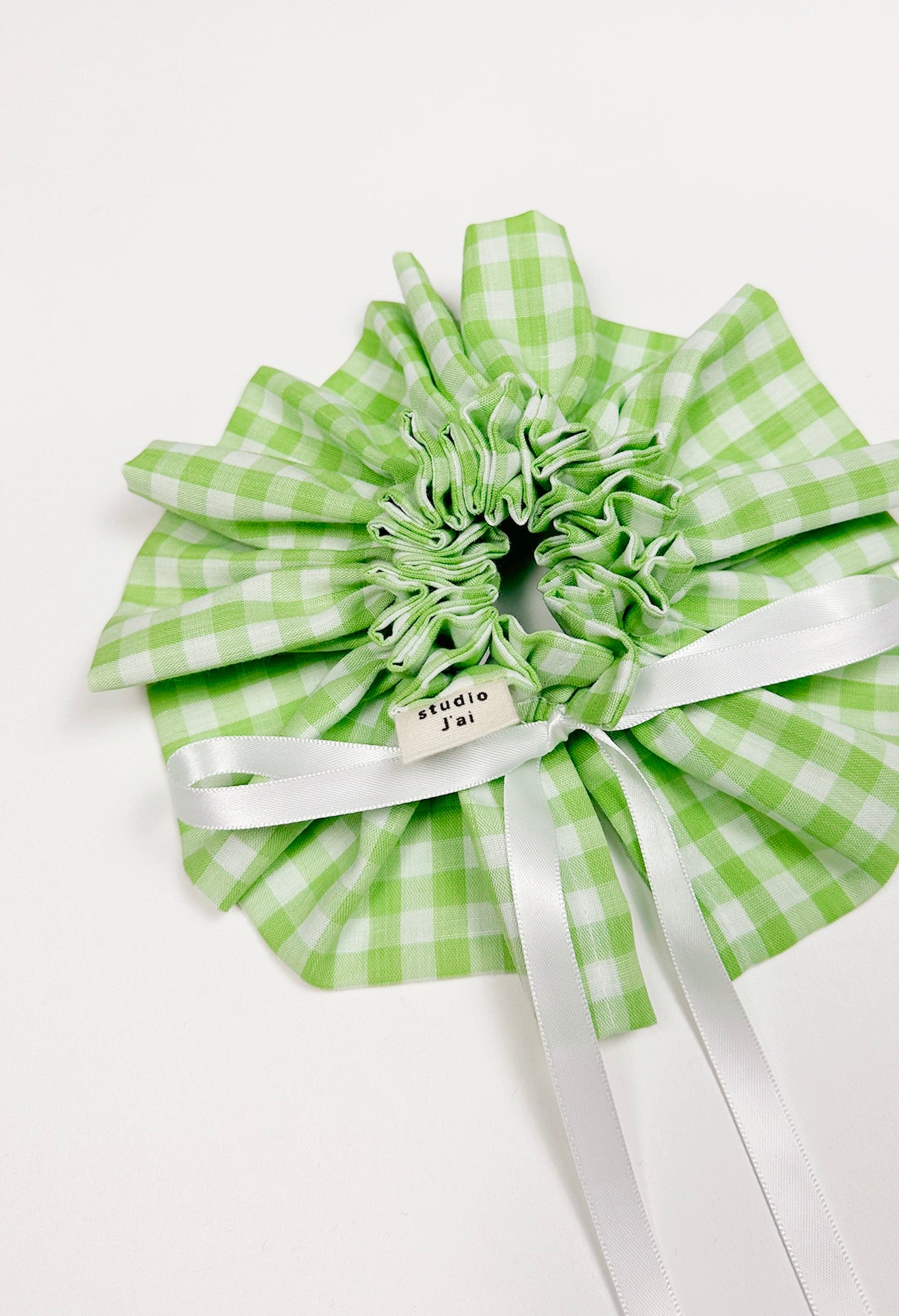 GINGHAM SCRUNCHIE