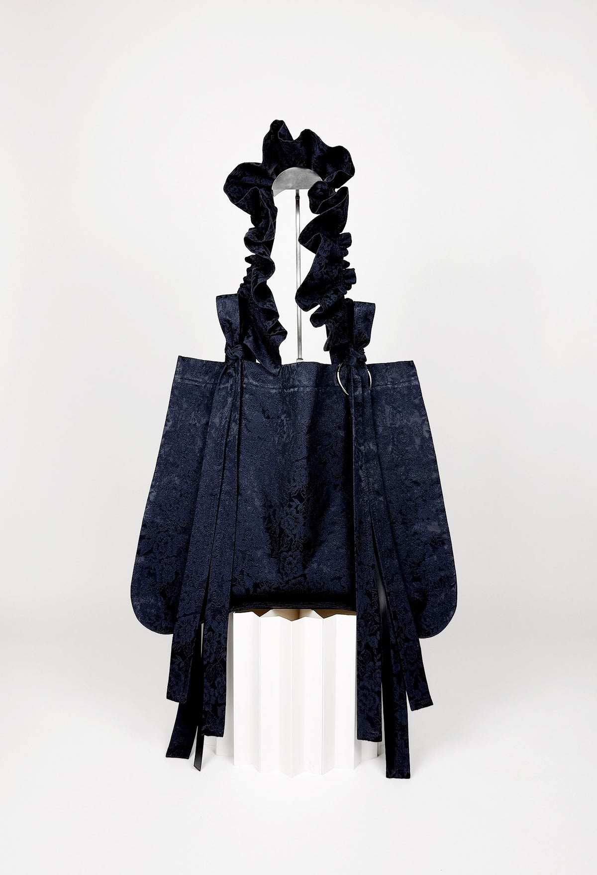 ALIYA TOTE - NAVY JACQUARD
