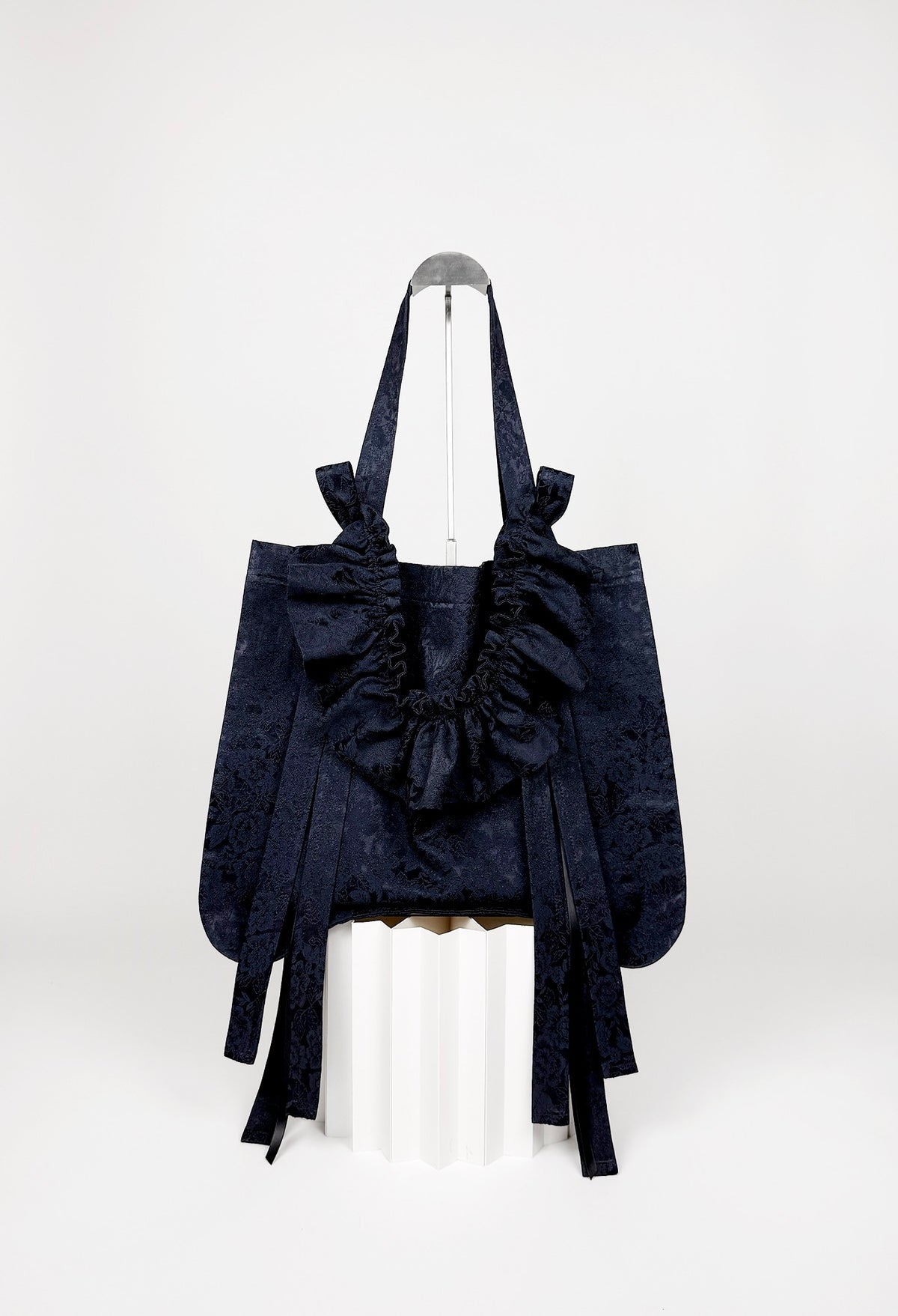 ALIYA TOTE - NAVY JACQUARD