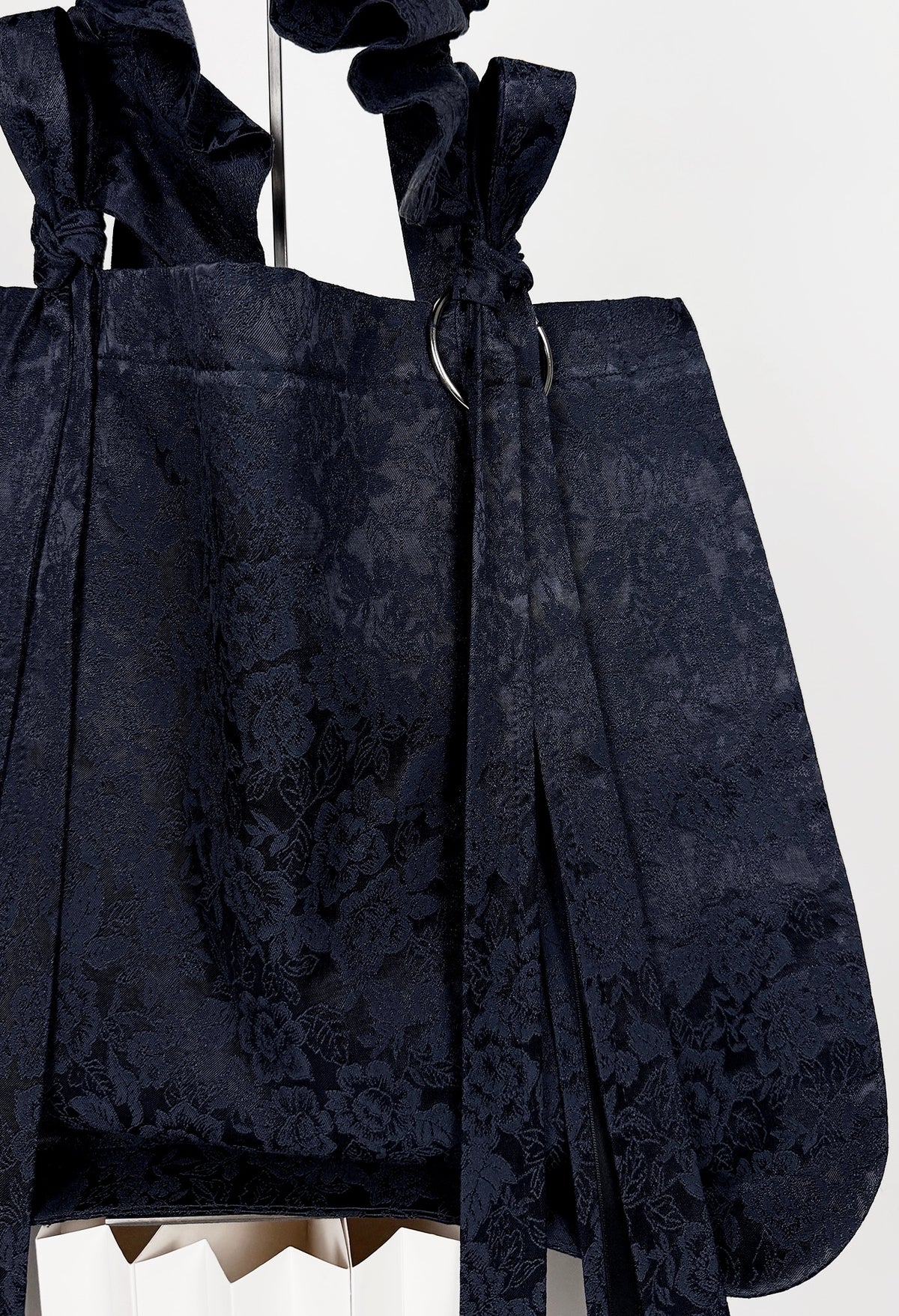 ALIYA TOTE - NAVY JACQUARD