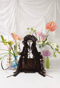 NAIA SHOULDER BAG - BROWN LACE