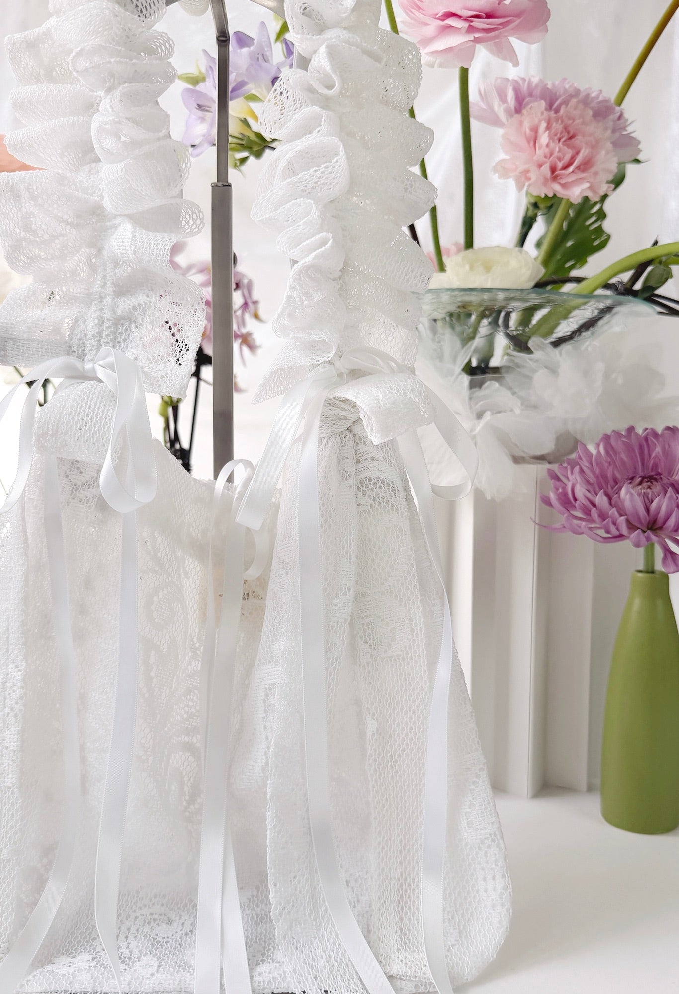 NANO ALIYA BAG - WHITE LACE