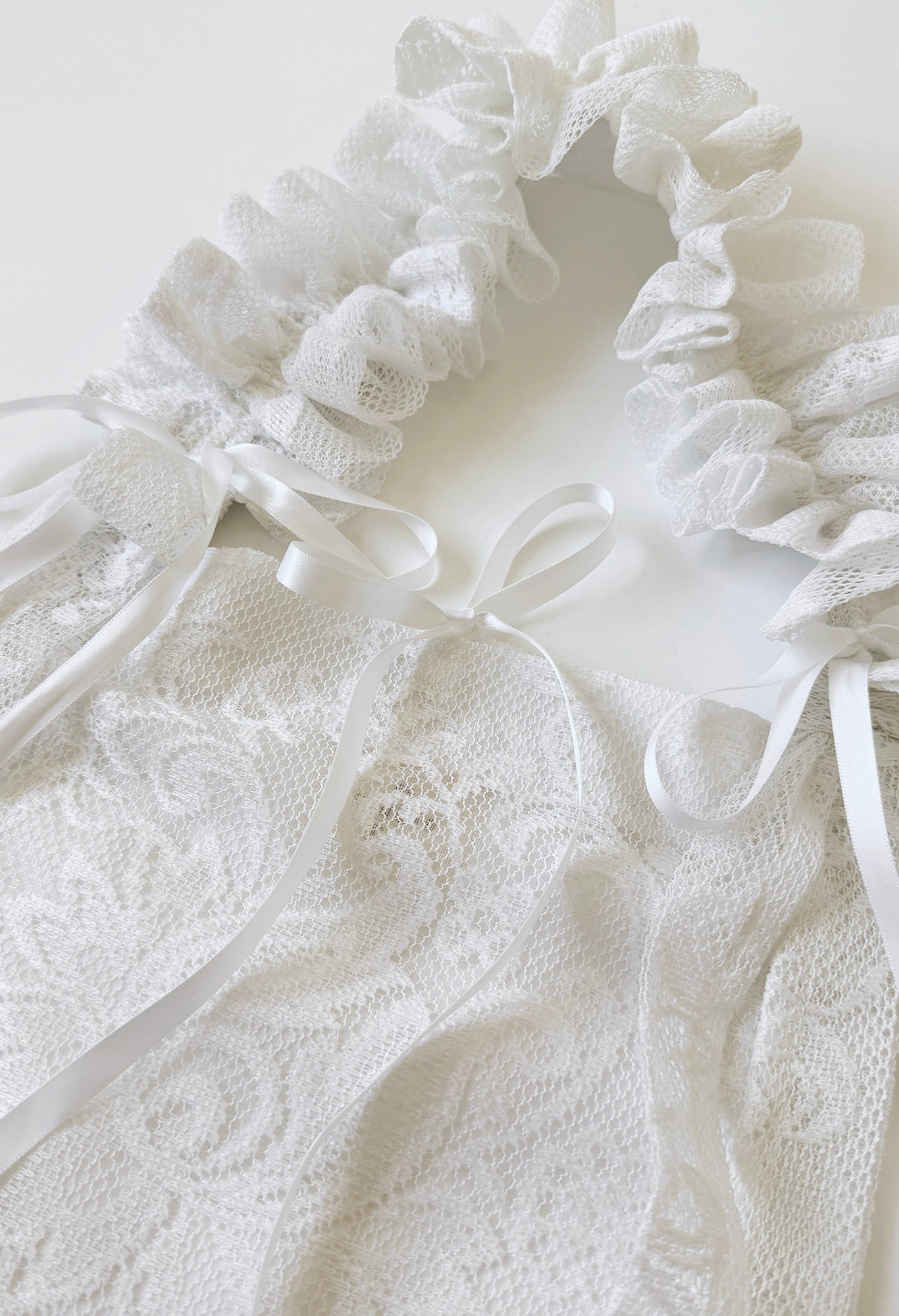 NANO ALIYA BAG - WHITE LACE