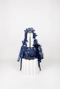 NAIA SHOULDER BAG - DARK BLUE VOILE