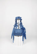 NAIA SHOULDER BAG - BLUE POLKA DOT
