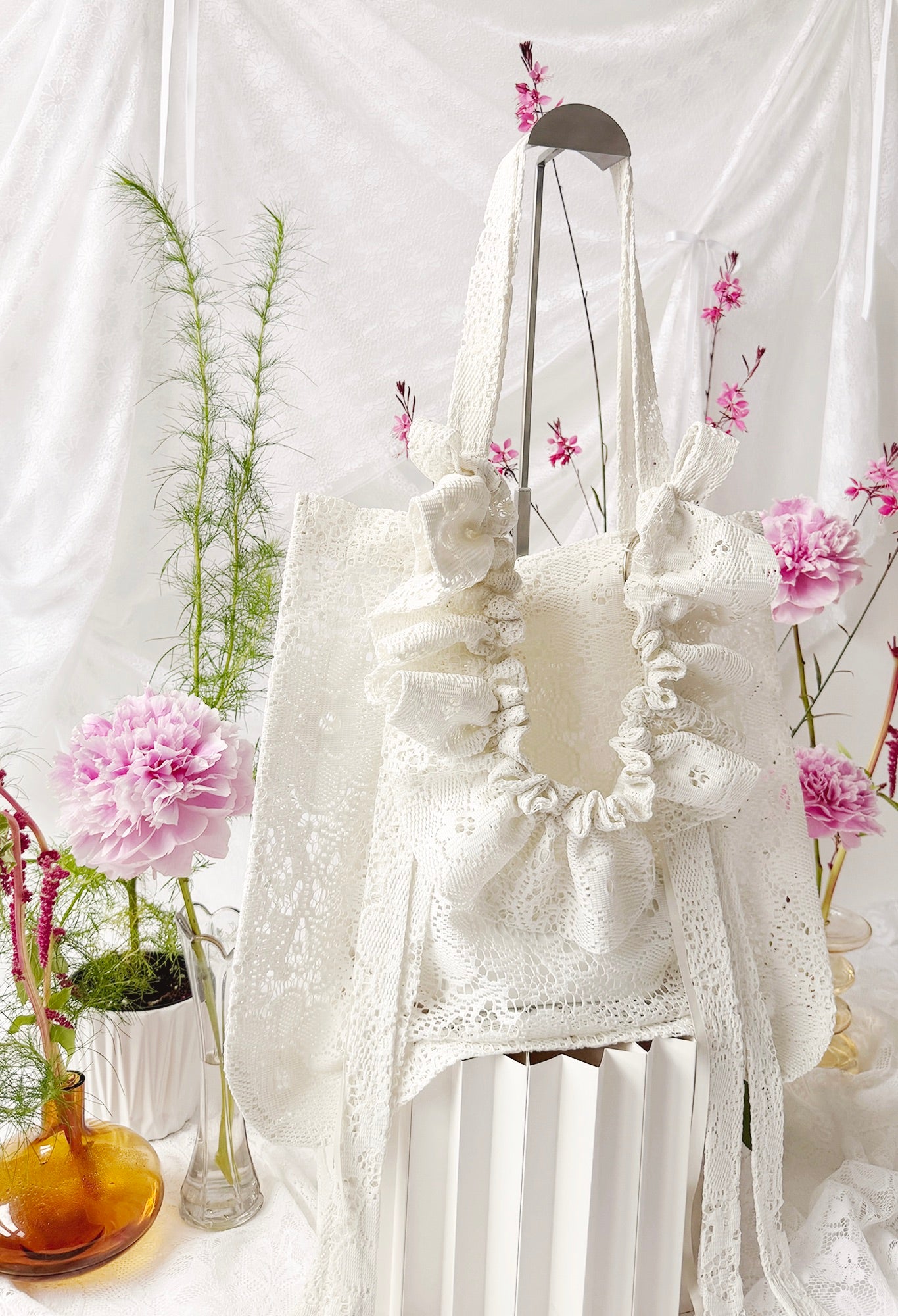 ALIYA TOTE - LACE #2
