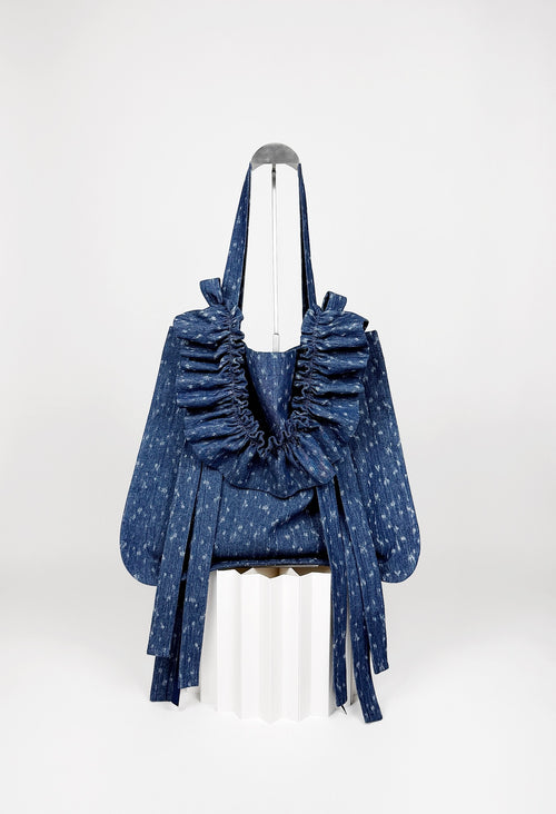 ALIYA TOTE - INDIGO CHAMBRAY